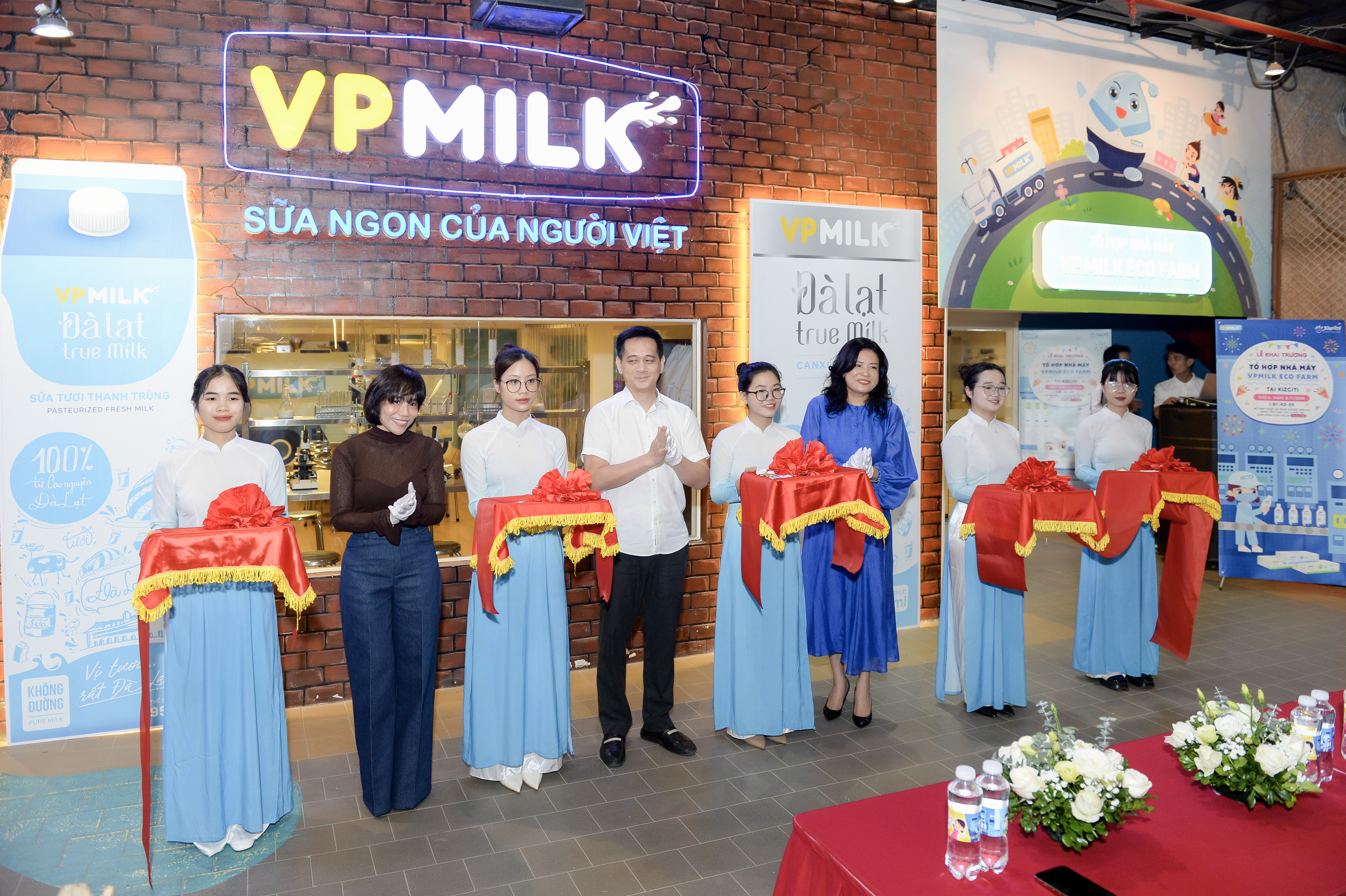 KHAI TRƯƠNG TỔ HỢP NHÀ MÁY VPMILK ECO FARM TẠI THÀNH PHỐ KIZCITI